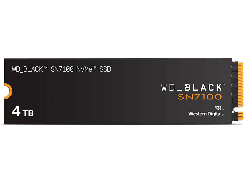 WD. SN7100 NVMe™ Festplatte, 4 TB SSD PCI Express, intern von WD.