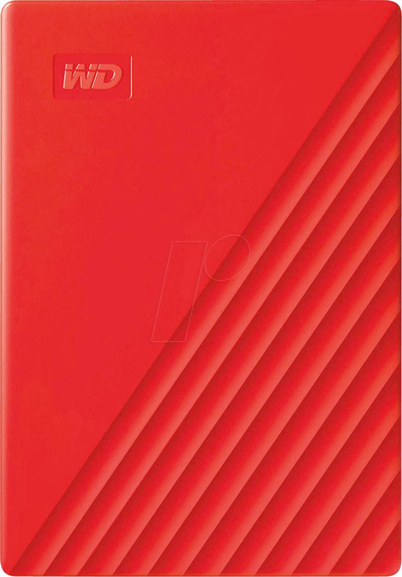 WDBYVG0020BRD - WD My Passport (2019) 2TB rot von Western Digital