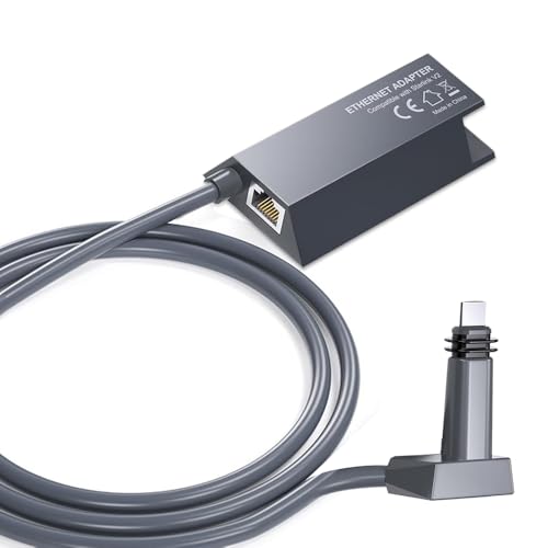 WDKXCN Starlink Ethernet Adapter V2, Starlink Internet Satellite Kit für V2 Gen2, Starlink Adapter, Rechteckige Parabolantenne Satelliten Internet V2 für Kabelgebundenes Externes Netzwerk, Länge 1M WDKXCN Starlink Ethernet Adapter V2, Starlink Internet Satellite Kit für V2 Gen2, Starlink Adapter, Rechteckige Parabolantenne Satelliten Internet V2 für Kabelgebundenes Externes Netzwerk, Länge 1M von WDKXCN