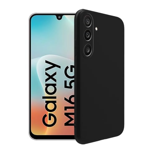 WDMYLFTW Hülle für Smasung Galaxy M16 5G Handyhülle Silikon Gummi Black Schale Transparent Durchsichtig TPU Bumper Schutzhü WDMYLFTW Hülle für Smasung Galaxy M16 5G Handyhülle Silikon Gummi Black Schale Transparent Durchsichtig TPU Bumper Schutzhü von WDMYLFTW