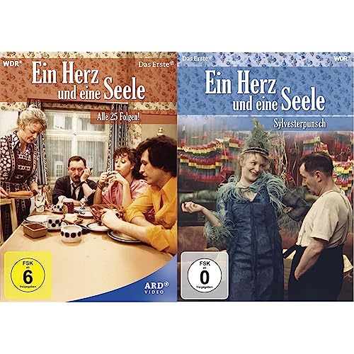 Ein Herz und eine Seele - Alle 25 Folgen! (Neuauflage) [7 DVDs] & Ein Herz und eine Seele - Sylvesterpunsch von WDR ARD