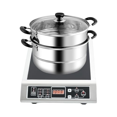 Professionelles Induktionskochfeld mit Arbeitsplatte,3500 W Induktionskochplatte mit LED-Anzeige,10 Stufen Einstellbar Temperaturregelung,zum Braten, Kochen, Kochen von Brei, Dämpfen von Speisen Professionelles Induktionskochfeld mit Arbeitsplatte,3500 W Induktionskochplatte mit LED-Anzeige,10 Stufen Einstellbar Temperaturregelung,zum Braten, Kochen, Kochen von Brei, Dämpfen von Speisen von WDRENTOOL