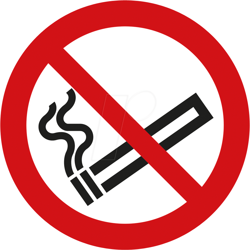 W 74101-1 - Verbotsschilder: Rauchen verboten, 30 mm von WE EISENACHER