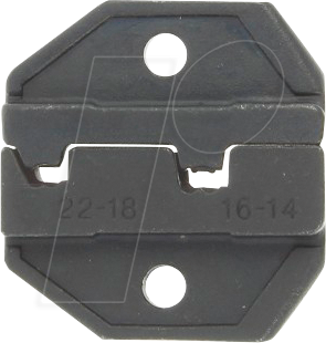 WE W9060808 - Crimpeinsatz 0,5-0,6 mm² für unisolierte Winkel-Flachstecker von WE EISENACHER