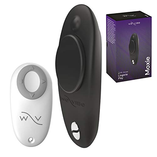 WE-VIBE - Moxie + Clitoral Vibrator Satin Black von WE-VIBE