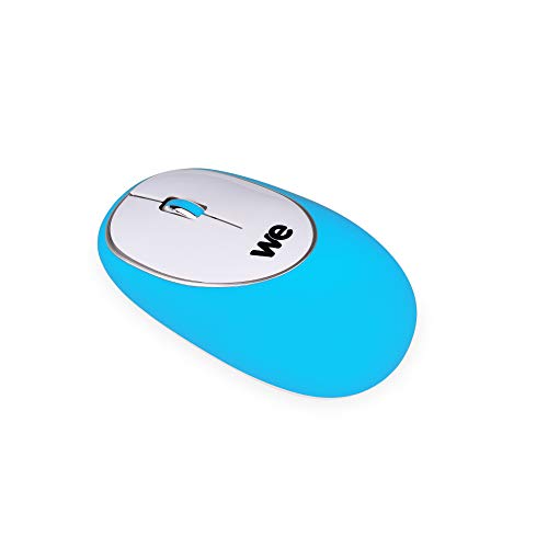 Kabellose Maus Silikon Nachtblau Silikon Stress 1000 DPI Dongle USB Plug and Play von WE