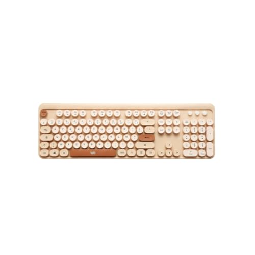 WE Pop Pack Tastatur + Maus, kabellos, Farbe: Beige/Creme, 2,4 GHz Anschluss, mit Ziffernblock, Batterien im Lieferumfang enthalten WE Pop Pack Tastatur + Maus, kabellos, Farbe: Beige/Creme, 2,4 GHz Anschluss, mit Ziffernblock, Batterien im Lieferumfang enthalten von WE