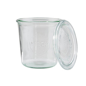 WECK Einmachgläser mit Deckel transparent 0,58 l, 2 St. WECK Einmachgläser mit Deckel transparent 0,58 l, 2 St. von WECK