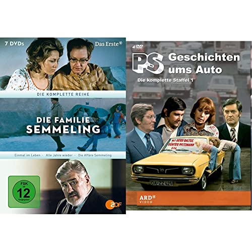 Die Familie Semmeling - Die komplette Reihe [7 DVDs] & PS - Geschichten ums Auto (Neuauflage) [4 DVDs] von WEDEL,DIETER