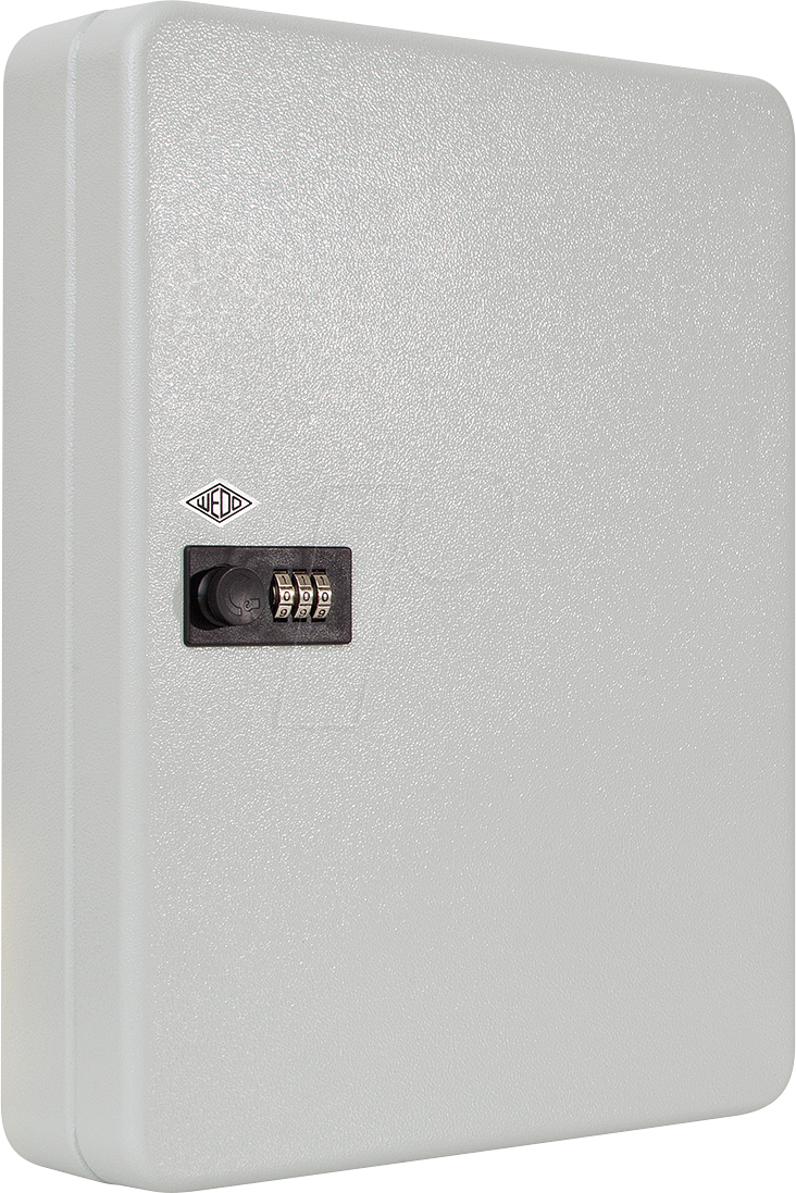 WEDO 10246037 - Schlüsselkasten für 60 Schlüssel, Zahlenschloss von WEDO