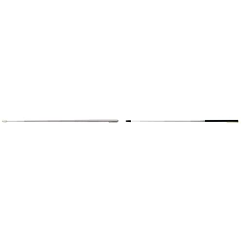 WEDO 2361 Antennenkugelschreiber 14.7 cm, ausziehbar bis 90 cm, mit Clip, verchromt, silber Antennen-Zeigestab 23661 Länge 64 cm von WEDO