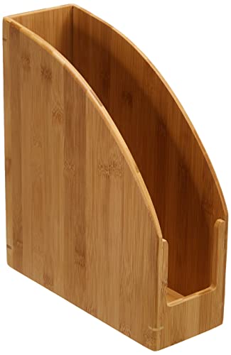 WEDO 611307 Stehsammler A4, umweltschonend (Bambus), 26,5 x 10,0 x 30,0 cm, Lieferung im attraktiven Geschenkkarton, braun von WEDO