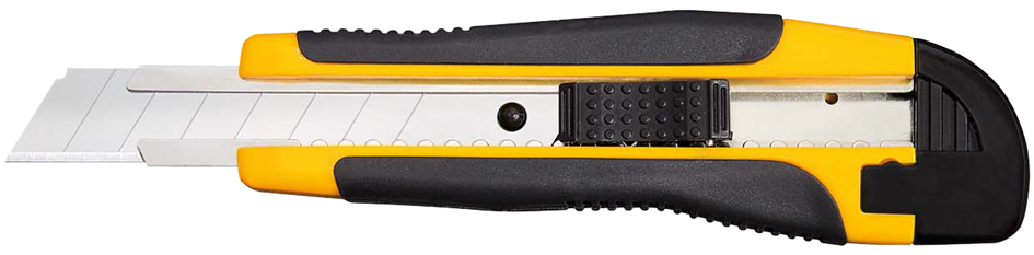 WEDO Allround-Cutter, Klinge: 18 mm, schwarz/gelb von WEDO