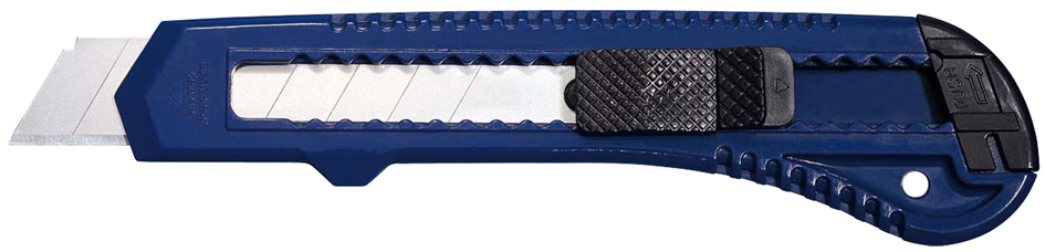 WEDO Cutter Ecoline, Klinge: 18 mm, blau/schwarz von WEDO
