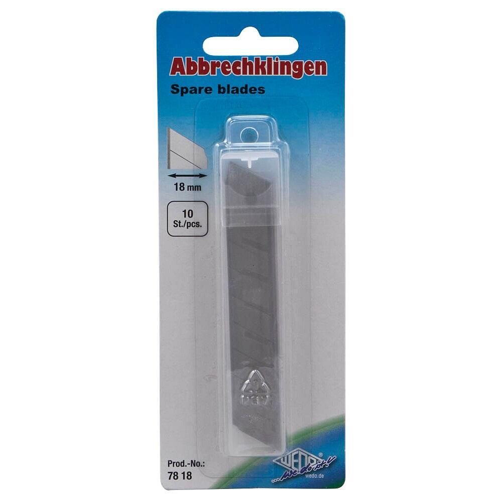 WEDO Cuttermesser-Klingen 18 mm - 10 Stück von WEDO