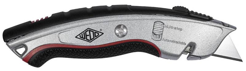 WEDO Cuttermesser 19 mm schwarz, rot, silber von WEDO