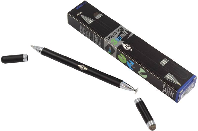 WEDO Eingabestift , Universal 3-in-1, , schwarz von WEDO