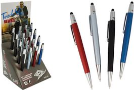 WEDO Eingabestift 2in1 NEWBIE, 16er Display Touchpen für Smartphones, iPad & Tablet PCs, leitfähiger - 16 Stück (261 22072) von WEDO