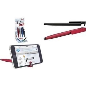 WEDO Eingabestift 3-in-1 TRIPLE, 16er Display Touchpen mit Kugelschreiber & Smartphone-Halter, weiche - 16 Stück (261 51299) von WEDO