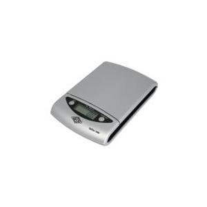 WEDO Elektronische Präzisionswaage Optimo 1000 Tragkraft: 1 kg, Farbe: silber, LCD-Display, Ein-Tasten- (48 1154) von WEDO