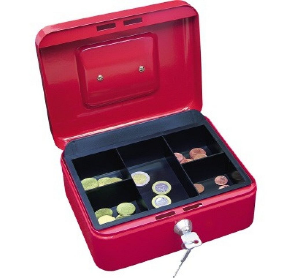 WEDO Geldkassette Geldkassette 145202X 20x16x9cm Größ Hartgeld mit Schloss Stahl rot WEDO Geldkassette Geldkassette 145202X 20x16x9cm Größ Hartgeld mit Schloss Stahl rot von WEDO
