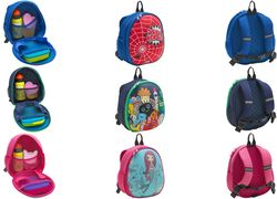 WEDO Kinderrucksack Meerjungfrau, türkis/pink aus Vinyl & Polyesterfaser, feste Frontseite, mit Reißver - 1 Stück (243 3310) von WEDO