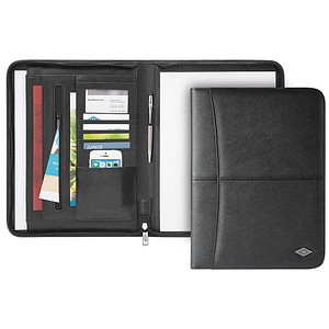 WEDO Konferenzmappe Accento Lederimitat DIN A4 schwarz von WEDO