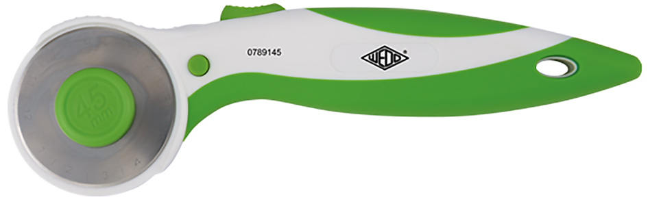 WEDO Rollmesser Comfortline mit Klingenschutz,apfelgrün/weiß von WEDO