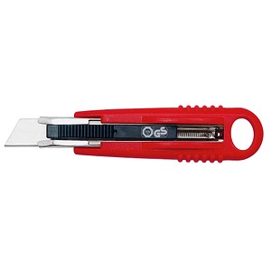 WEDO Cuttermesser Safety Standard rot 18 mm WEDO Cuttermesser Safety Standard rot 18 mm von WEDO