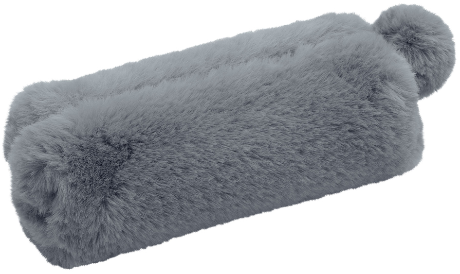 WEDO Schlamper-Etui , FLUFFY, , aus Plüsch, blaugrau WEDO Schlamper-Etui , FLUFFY, , aus Plüsch, blaugrau von WEDO