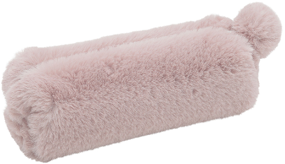 WEDO Schlamper-Etui , FLUFFY, , aus Plüsch, rosa von WEDO