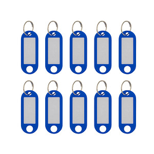 WEDO Schlüsselanhänger blau, 10 St. WEDO Schlüsselanhänger blau, 10 St. von WEDO