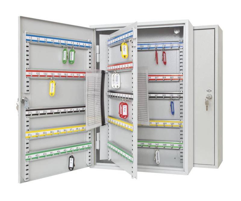 WEDO Schlüsselkasten mit 150 Sicherheitsschloss lichtgrau von WEDO