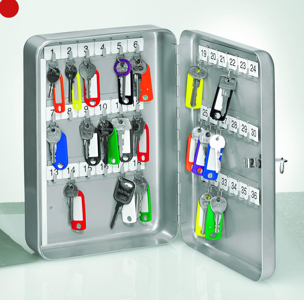 WEDO Schlüsselkasten mit 36 Sicherheitsschloss silber WEDO Schlüsselkasten mit 36 Sicherheitsschloss silber von WEDO
