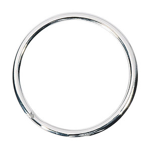 WEDO Schlüsselring silber, 100 St. von WEDO