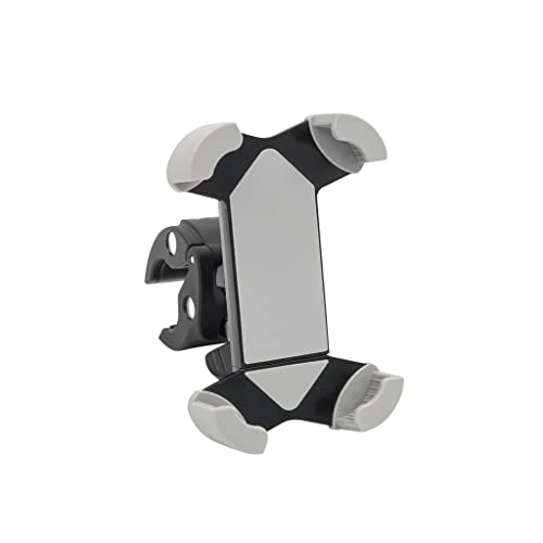 WEDO Smartphone-Halter Clip It Bike für Fahrrad, E-Bike und Motorrad, mit Klemmhalterung, Farbe Schwarz, für alle Smartphonegrößen geeignet von WEDO