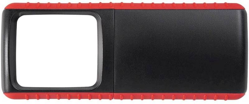 WEDO Taschenlupe Lupe Outdoor eckig beleuchtet incl. Batterien farbig sortiert von WEDO