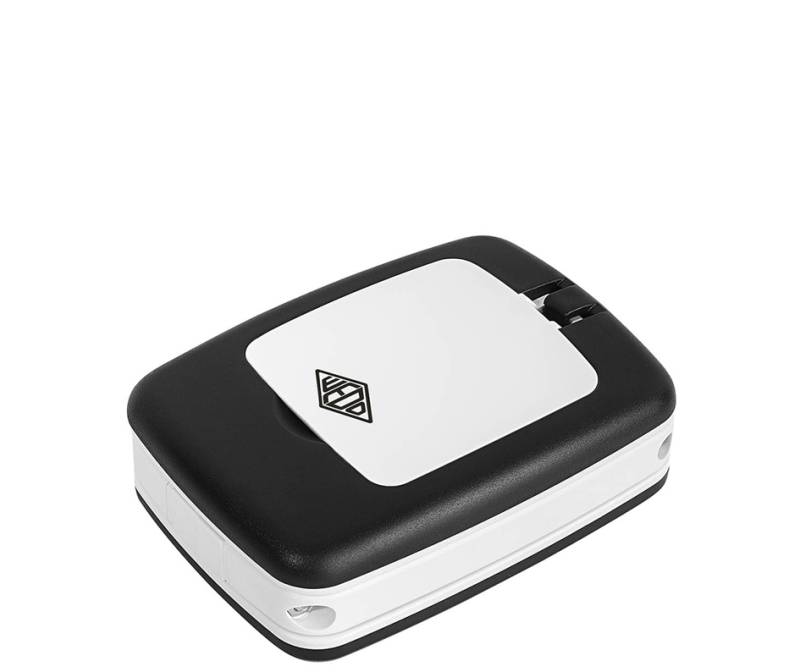 WEDO Tischlupe Pocket mit LED-Licht, weiß/schwarz von WEDO