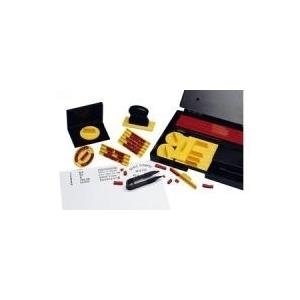 WEDO Typendruckerei mit 601 Stempeltypen Inhalt: 405 Stempeltypen inkl. Zahlen - Schrifthöhe: 4 mm (66 416) von WEDO
