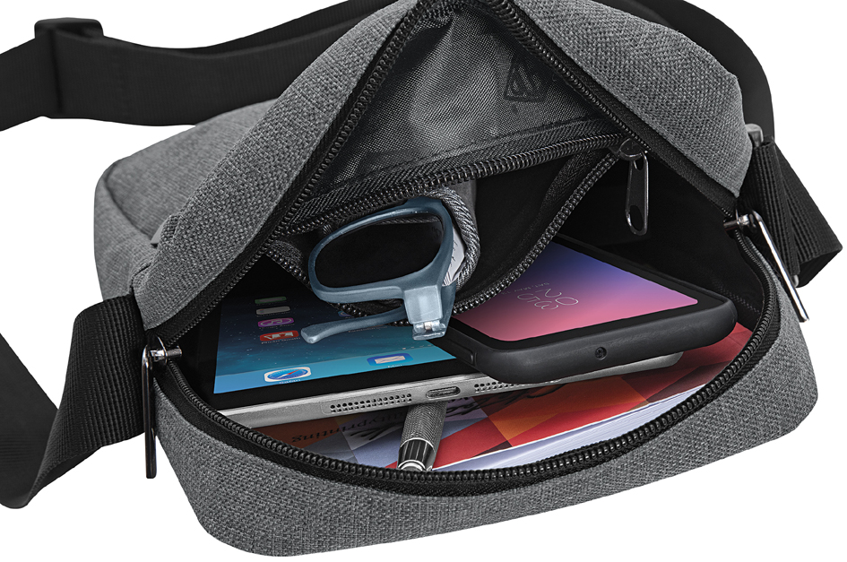 WEDO Umhängetasche Little Messenger Bag COLLEGE, graumeliert WEDO Umhängetasche Little Messenger Bag COLLEGE, graumeliert von WEDO