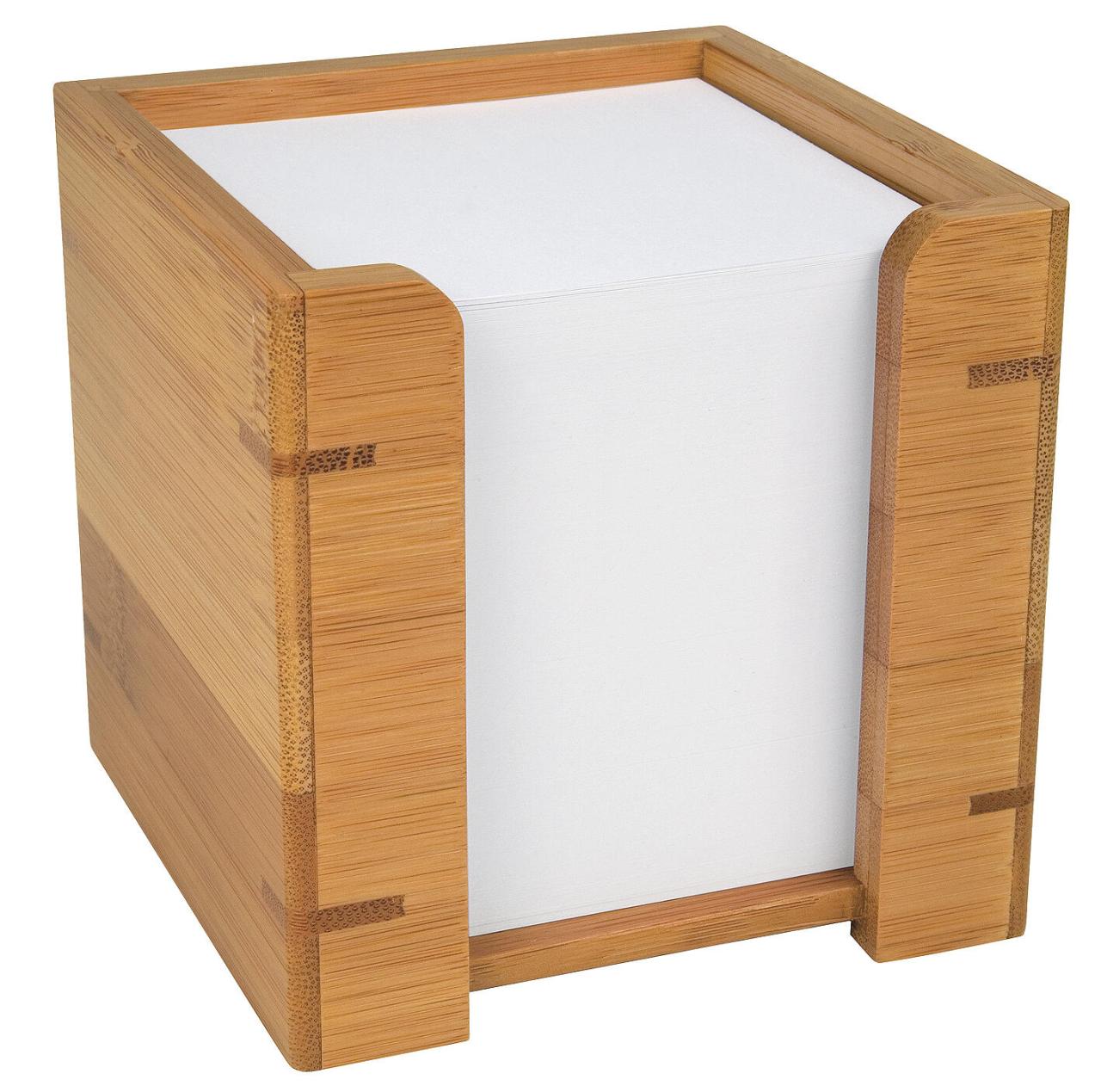 WEDO Zettelbox braun inkl. 900 Notizzettel WEDO Zettelbox braun inkl. 900 Notizzettel von WEDO