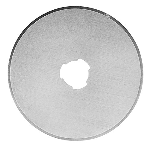 Wedo 784501 Ersatzklinge Glattschnitt (für Rollmesser Comfortline, Durchmesser 45 mm) silber von WEDO