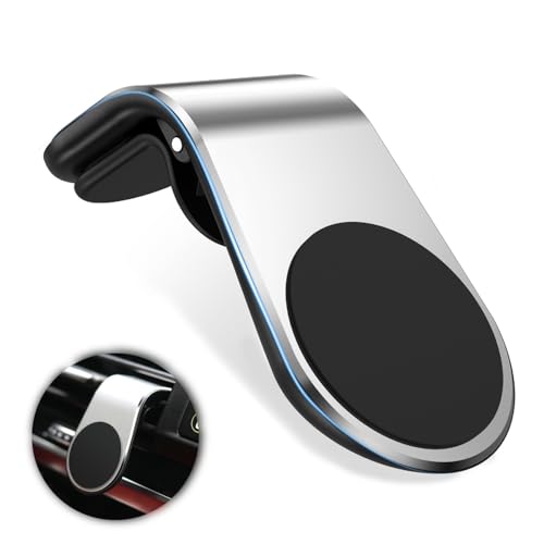 WEDSLK Magnetische Handyhalter Auto für VW T5 T5.1 T6 T6.1 Ganci, Lüftung KFZ Handyhalterung, Handyhalterung Auto Magnet, 360° Drehbar, B/Silver WEDSLK Magnetische Handyhalter Auto für VW T5 T5.1 T6 T6.1 Ganci, Lüftung KFZ Handyhalterung, Handyhalterung Auto Magnet, 360° Drehbar, B/Silver von WEDSLK