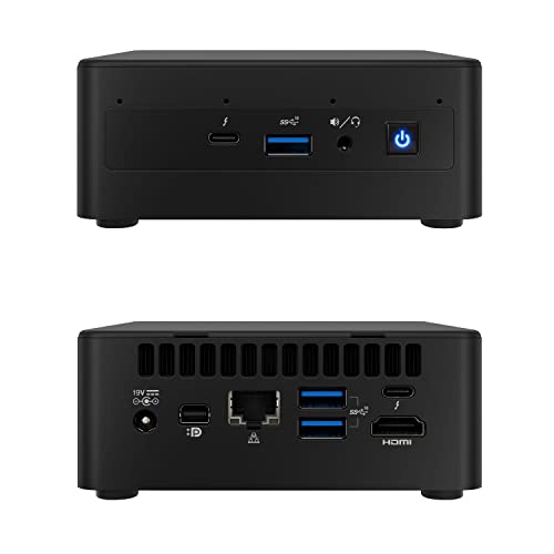 Intel NUC 11 Pro NUC11PAHi7 Panther Canyon Home & Business Mini-PC Mini-Desktop Intel® Core™ i7-1165G7 Prozessor der 11. Generation 2,8 GHz – 4,7 GHz Turbo, 4 Kerne, 8 Threads(8 GB RAM, 512 GB SSD) von WEELIAO