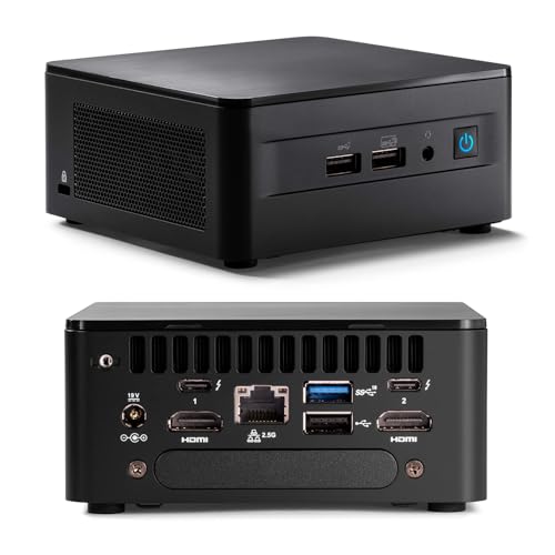 Intel NUC 11 Pro NUC11TNHi5 Tiger Canyon Home & Business Mini-PC Mini-Desktop Intel® Core™ i5-1135G7-Prozessor der 11. Generation Bis zu 4,2 GHz Turbo, 4 Kerne, 8 Threads(8 GB RAM, 256 GB SSD) von WEELIAO