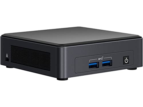 Intel NUC 11 Pro NUC11TNKV5 Tiger Canyon Home & Business Mini-PC Desktop Intel® Core™ i5-1145G7 Prozessor der 11. Generation mit Intel vPro® Technologie, 4 Kerne(8 GB RAM, 256 GB SSD) von WEELIAO