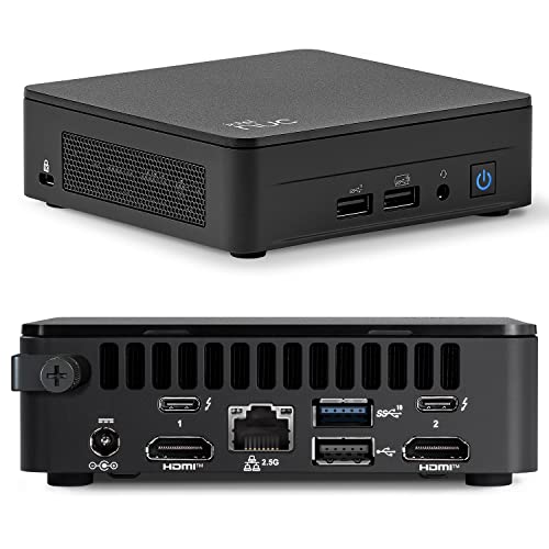 Intel NUC 13 Arena Canyon Der Neue Mini-PC der 13A-Generation NUC13ANKi5, 8 GB RAM DDR4, Mini-Desktop-SSD PCIe mit 512 GB/HTPC Core i5-1340P, 12 Kerne, 16 Threads, WiFi 6, Bluetooth 5.3 von WEELIAO