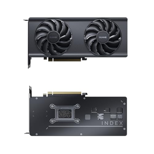 WEELIAO GUNNIR Grafikkarte Intel Arc B570 10GB GDDR6 2500MHz 3x DisplayPort 2.1 HDMI 2.1 Dual Fan von WEELIAO