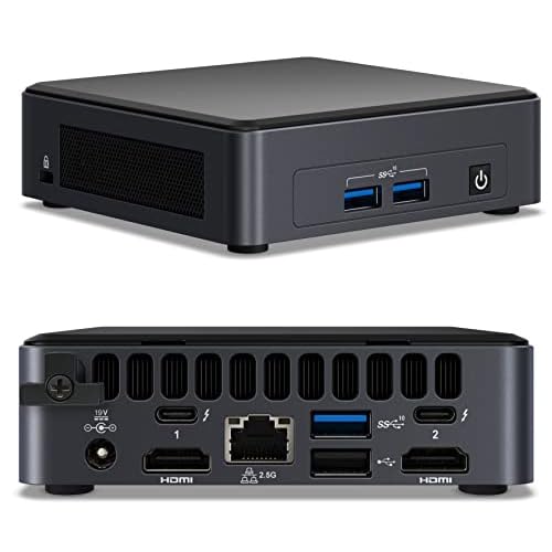 WEELIAO Intel NUC 11 Pro NUC11TNKV5 Mini Desktop Home & Business Mini PC 11. Generation Intel Core i5-11145G7 mit Intel vPro Technologie 2,6 GHz @ 28 W, Wi-Fi 6, 8 GB RAM 512G SSD,Windows11 Pro WEELIAO Intel NUC 11 Pro NUC11TNKV5 Mini Desktop Home & Business Mini PC 11. Generation Intel Core i5-11145G7 mit Intel vPro Technologie 2,6 GHz @ 28 W, Wi-Fi 6, 8 GB RAM 512G SSD,Windows11 Pro von WEELIAO