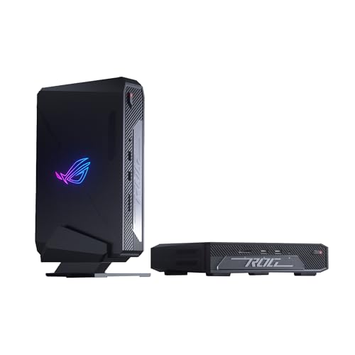 WEELIAO ROG NUC Mini-Gaming-PC Mini-Desktop Kompakte Gaming-Leistung mit separater Grafikkarte Intel Core Ultra 7 155H/RTX 4060/16 GB DDR5/512 GB SSD von WEELIAO